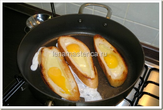 Бутерброды с яйцом